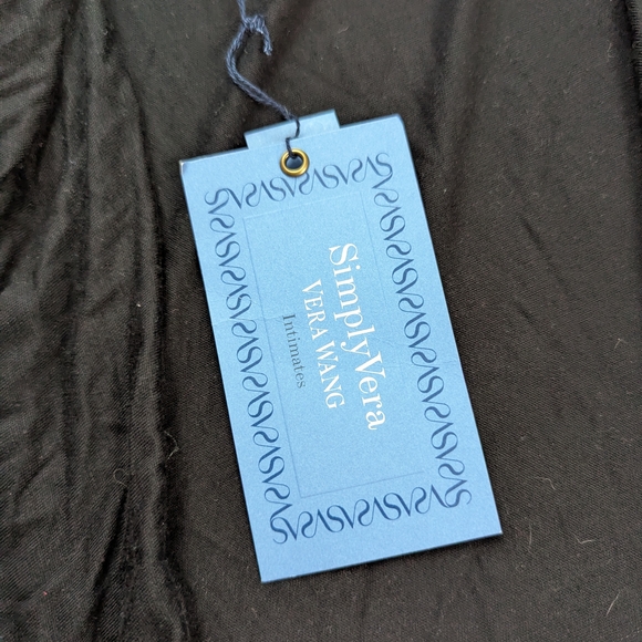 Simply Vera Vera Wang Black Cardigan - Picture 3 of 5